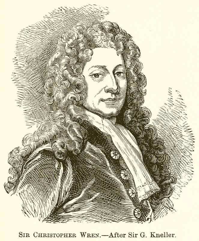 Sir Christopher Wren av English School