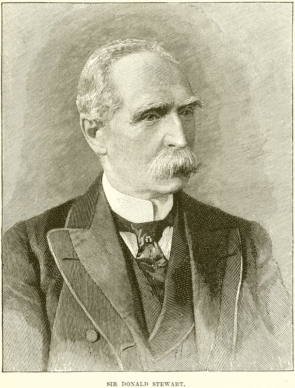Sir Donald Stewart av English School