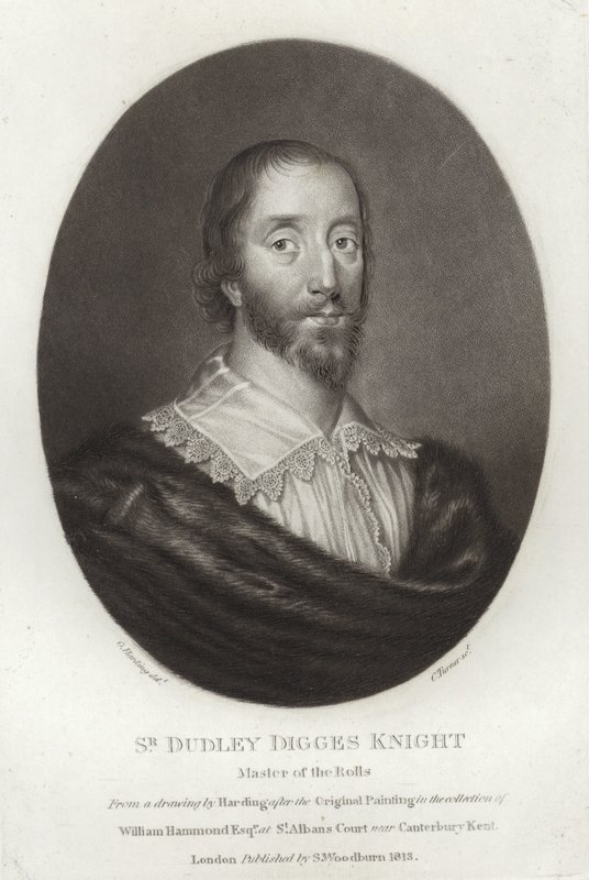 Sir Dudley Digges Knight av English School