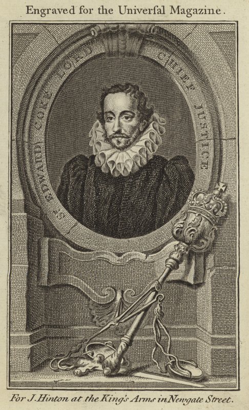 Sir Edward Coke, Lord Chief Justice av English School