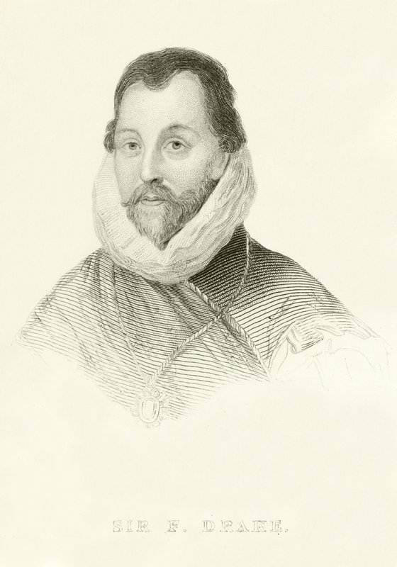 Sir F Drake av English School