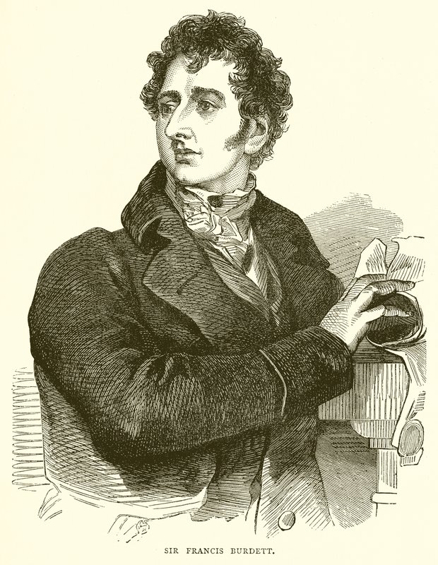 Sir Francis Burdett av English School