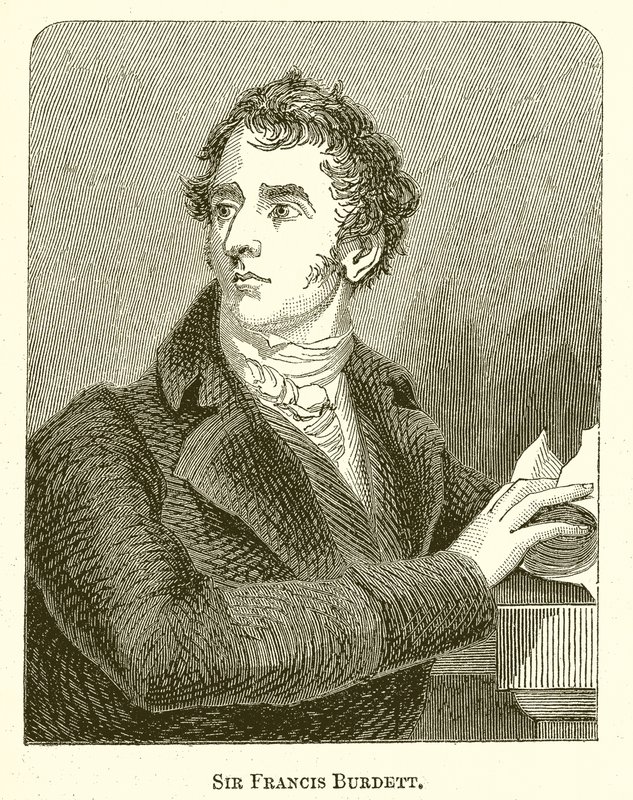 Sir Francis Burdett av English School