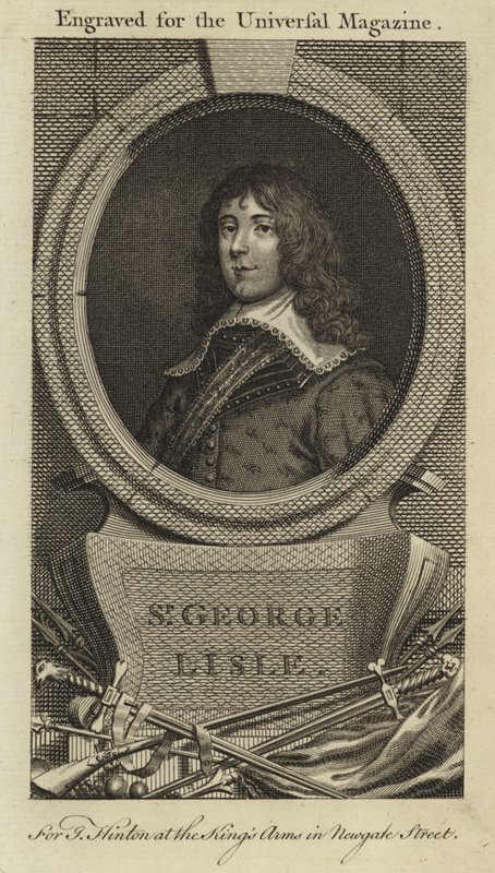 Sir George Lisle av English School