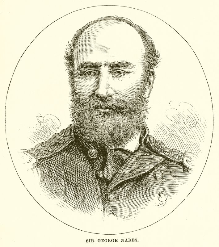 Sir George Nares av English School