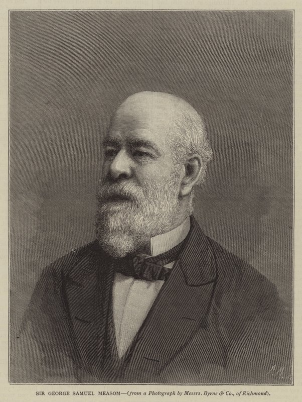 Sir George Samuel Measom (gravering) av English School