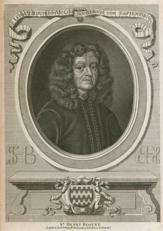 Sir Henry Blount av English School