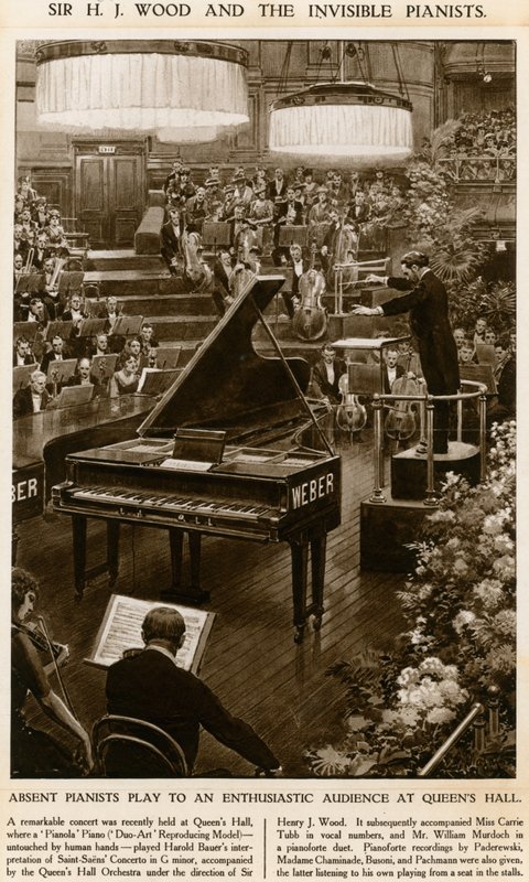 Sir Henry Wood og de usynlige pianistene av English School