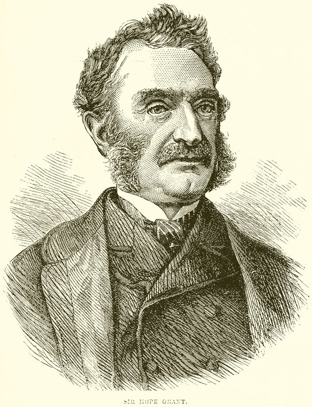Sir Hope Grant av English School