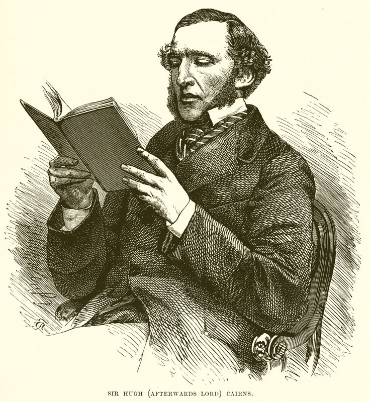Sir Hugh (etterpå Lord) Cairns av English School