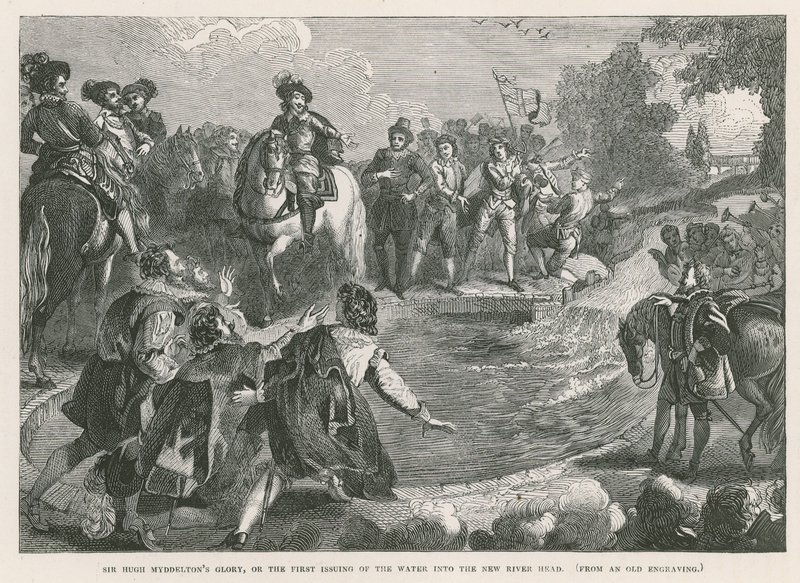 Sir Hugh Myddeltons herlighet, eller den første utgivelsen av vannet i New River Head av English School