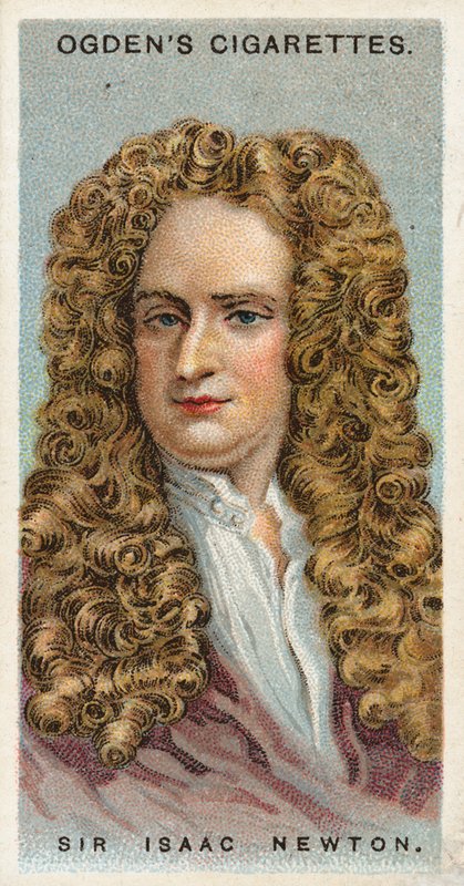 Sir Isaac Newton av English School