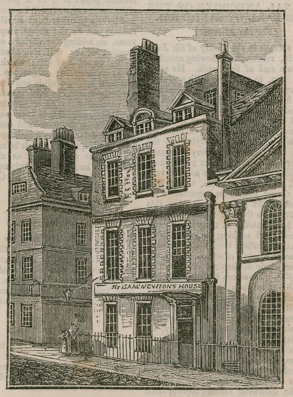 Sir Isaac Newtons House, St Martins Street, Leicester Square London av English School
