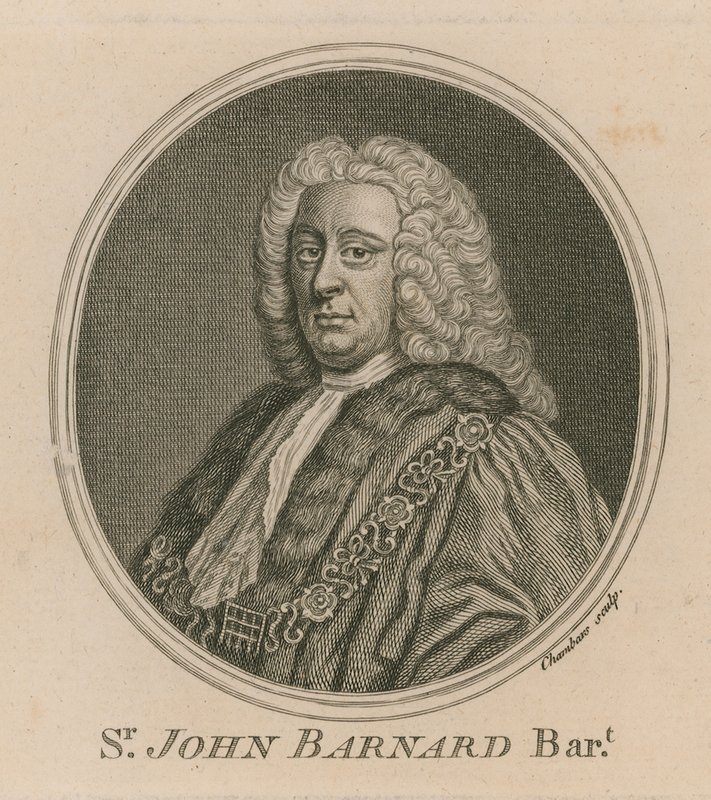 Sir John Barnard, Lord Mayor of London av English School