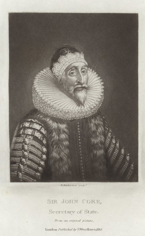 Sir John Coke av English School