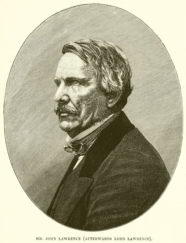 Sir John Lawrence (etterpå Lord Lawrence) av English School