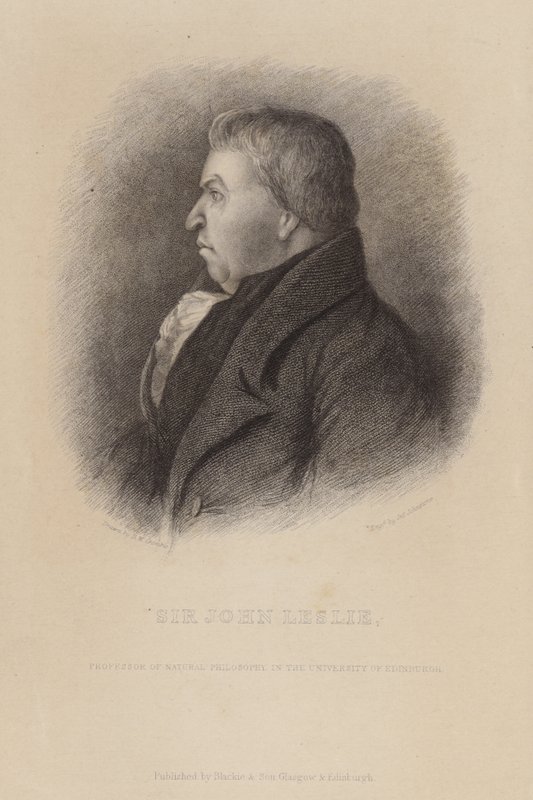 Sir John Leslie av English School