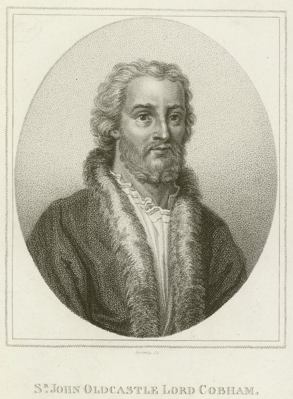 Sir John Oldcastle, Lord Cobham (gravering) av English School