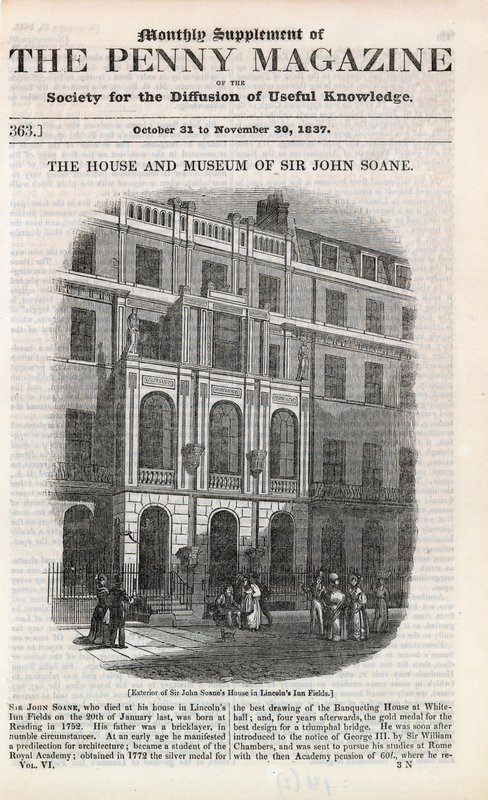 Sir John Soane-museet av English School