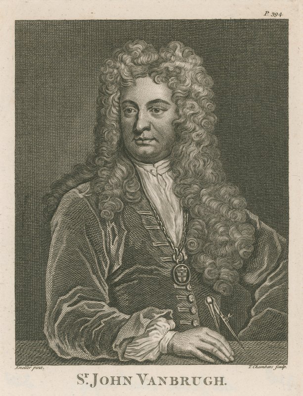 Sir John Vanbrugh, arkitekt og dramatiker av English School