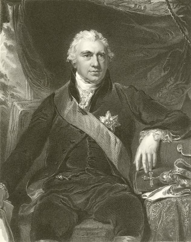 Sir Joseph Banks av English School