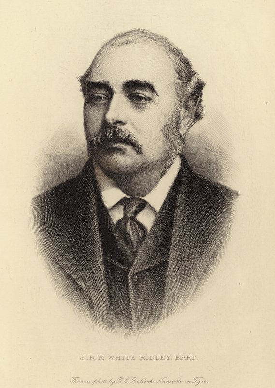 Sir M. White Ridley, Bart av English School