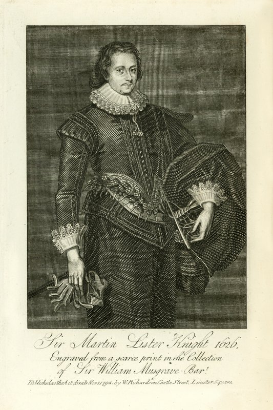 Sir Martin Lister av English School