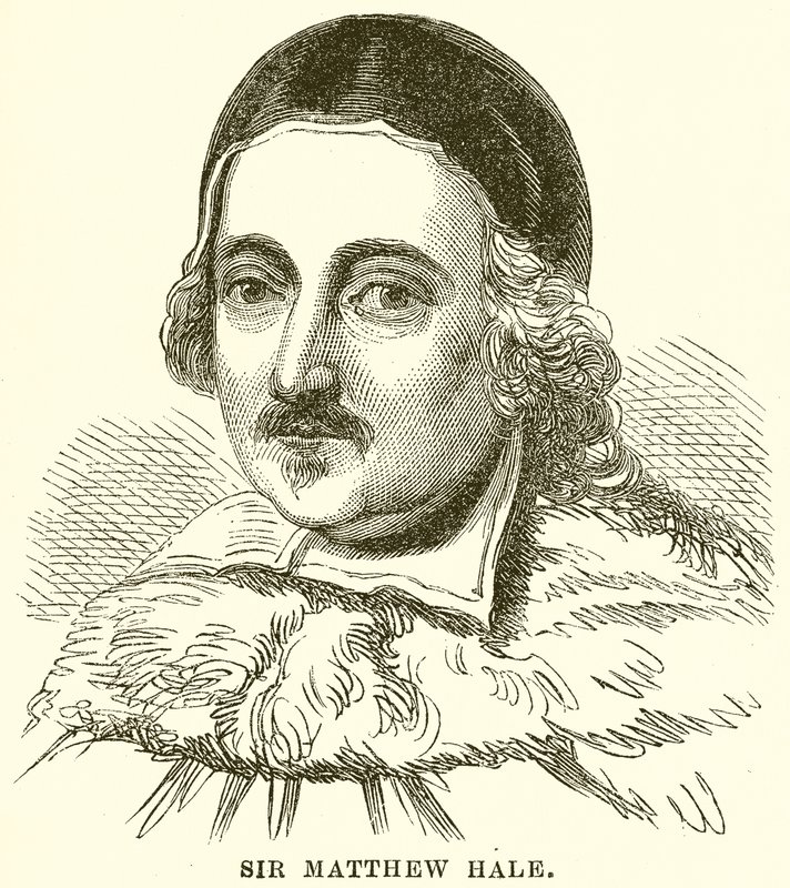 Sir Matthew Hale av English School