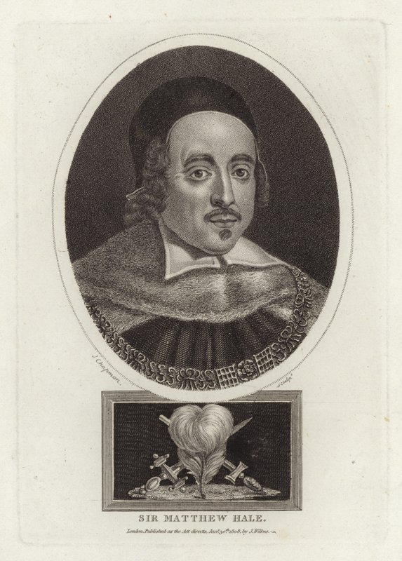 Sir Matthew Hale av English School