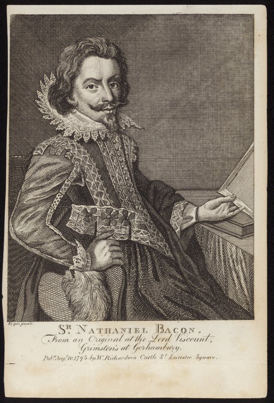 Sir Nathaniel Bacon av English School