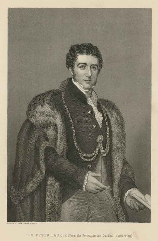 Sir Peter Laurie, Lord Mayor of London av English School