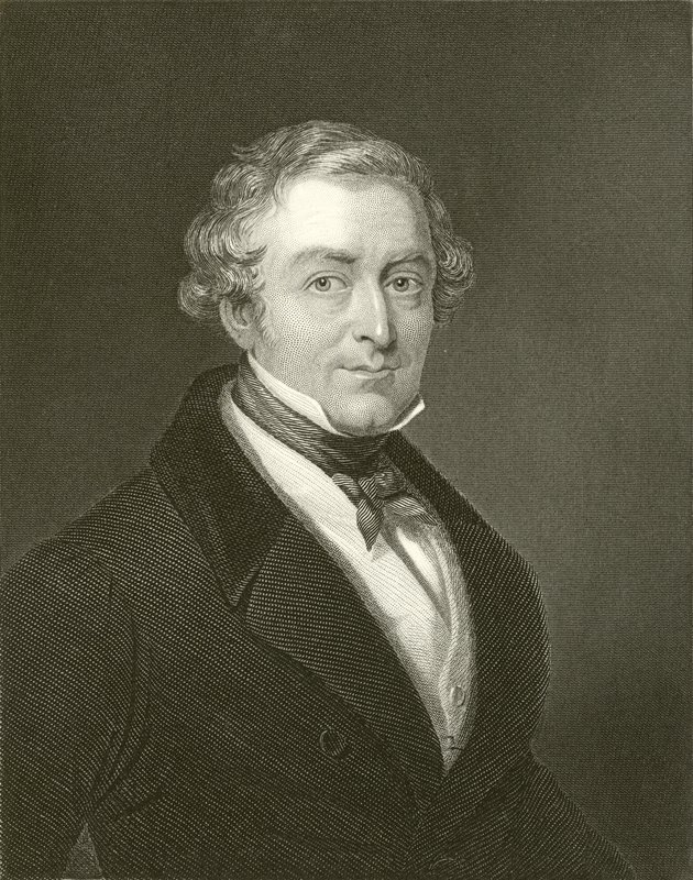 Sir Robert Peel Bart av English School