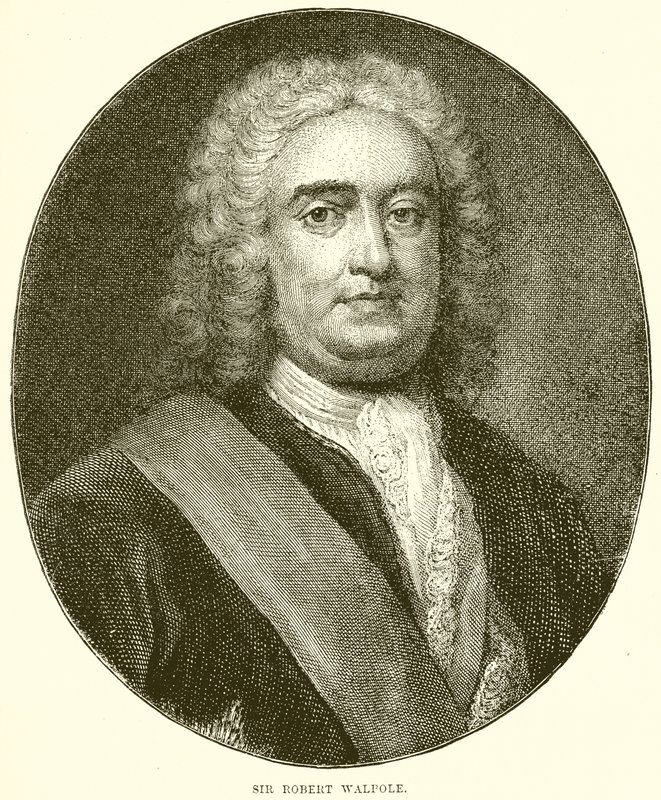 Sir Robert Walpole av English School