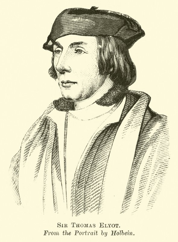Sir Thomas Elyot av English School