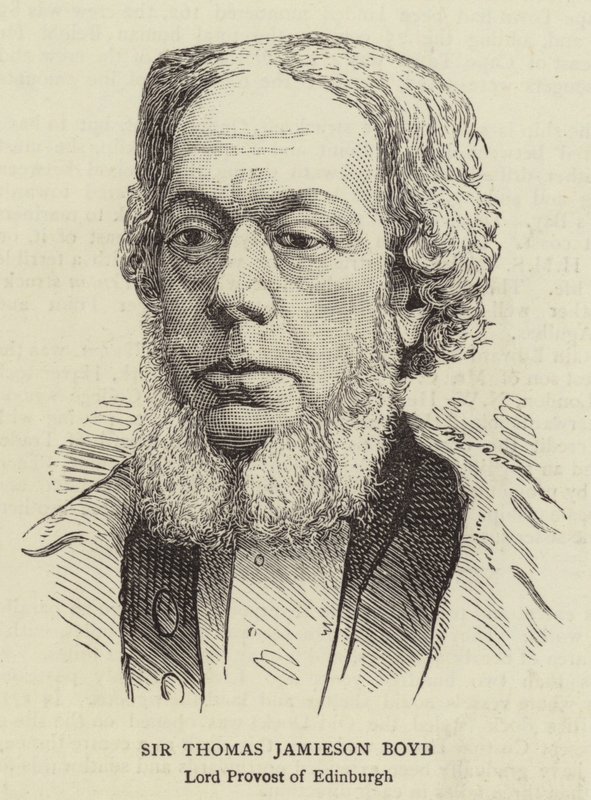 Sir Thomas Jamieson Boyd (gravering) av English School