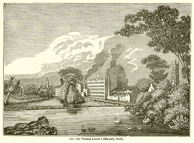 Sir Thomas Lombes Silk-Mill, Derby av English School