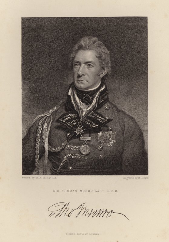 Sir Thomas Munro av English School