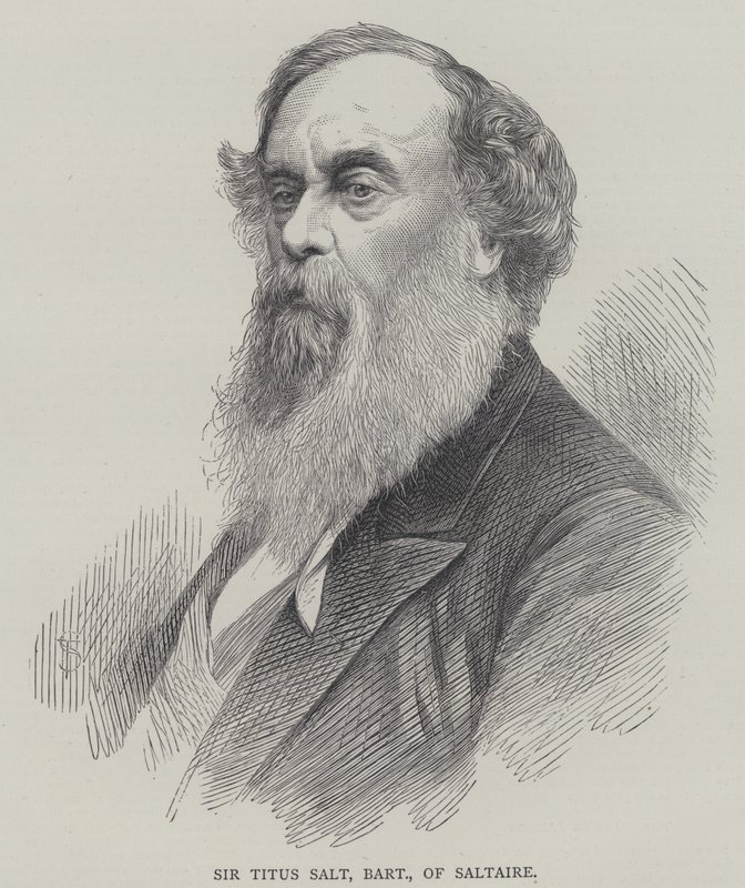 Sir Titus Salt, baronet fra Saltaire av English School