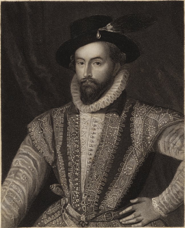 Sir Walter Raleigh av English School