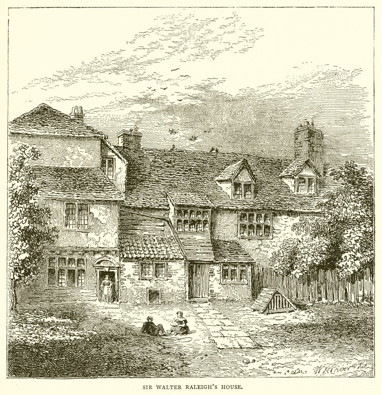 Sir Walter Raleighs hus av English School