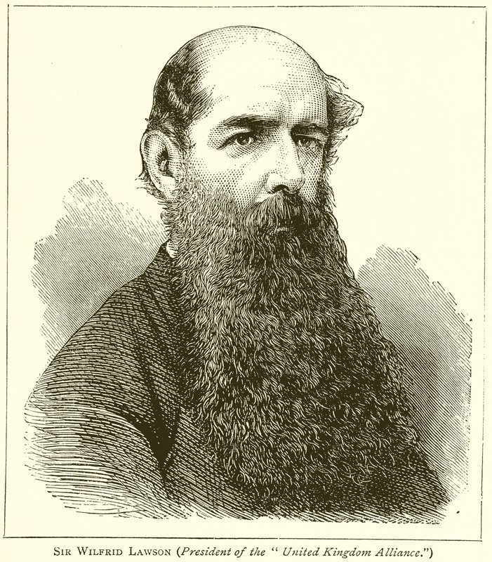 Sir Wilfrid Lawson (president for Storbritannias allianse) av English School