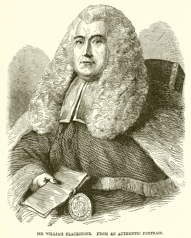 Sir William Blackstone av English School