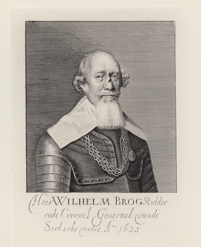 Sir William Brog (gravering) av English School