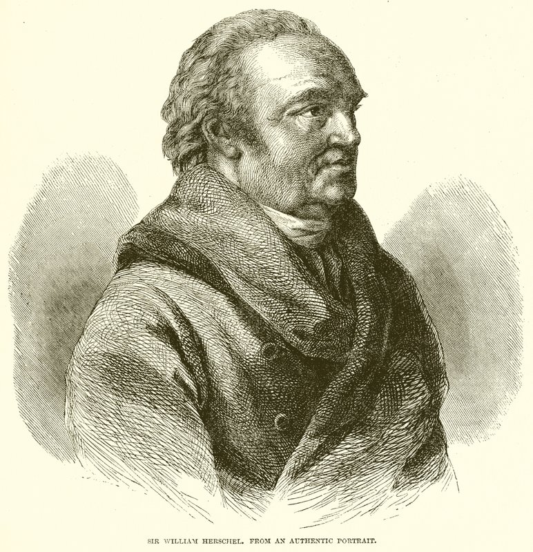 Sir William Herschel av English School