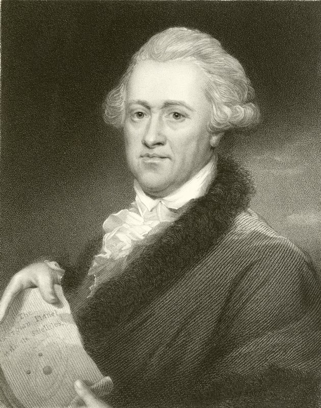 Sir William Herschell av English School