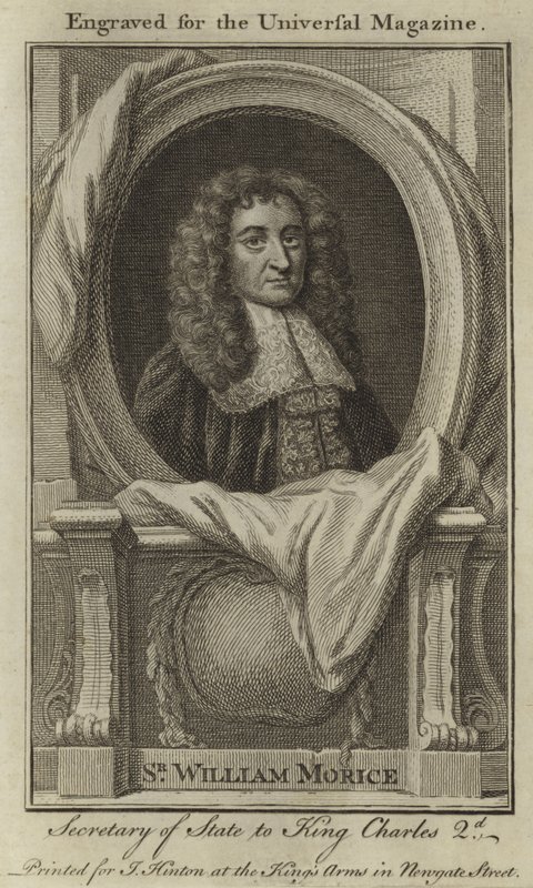 Sir William Morice, utenriksminister til kong Charles 2 av English School
