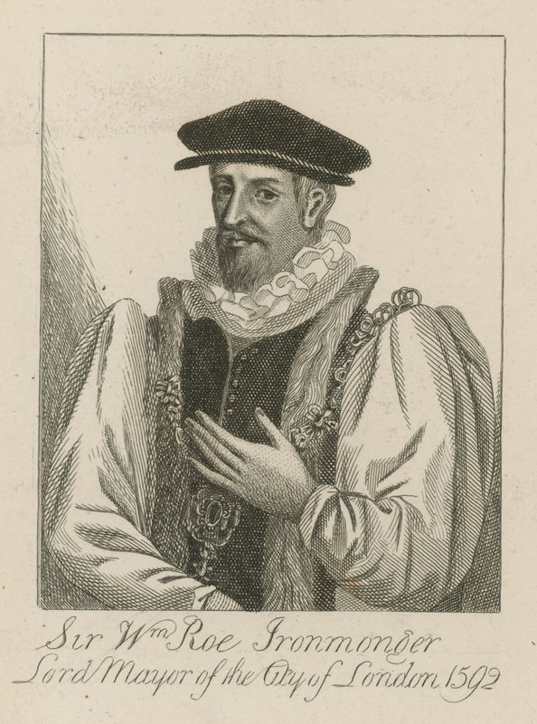 Sir William Roe, isenkræmmer, Lord Mayor of London i 1592 av English School