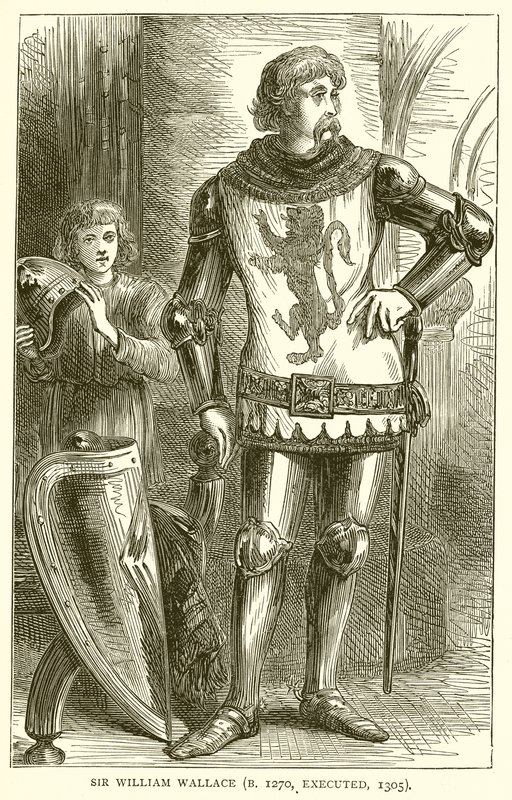 Sir William Wallace (f. 1270, henrettet, 1305) av English School
