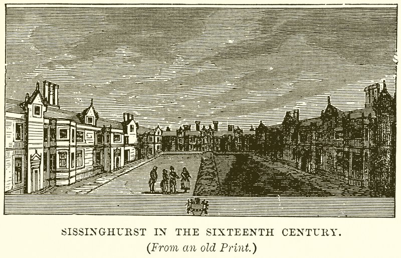 Sissinghurst i det sekstende århundre av English School