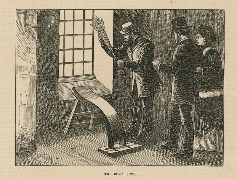 Skisser i Clerkenwell House of Correction av English School